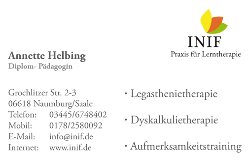 INIF Visitenkarte